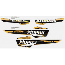 Наклейки из ПВХ самоклеющиеся МОРОЗ SR600S (декоративные), комплект
