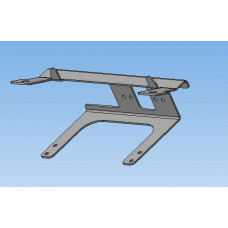 Кронштейн опорный седла водителя A800GK-6800021-30, черный (МУАР)