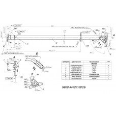 Колонка рулевая S600 34020100